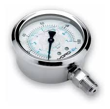 MANOMETRO 0-100PSI SS, VERTICAL, C/GLICERINA, DIAL 2.5", CONEX. 1/4" NPT | MANOMETRO 0-100PSI SS, VERTICAL, C/GLICERINA, DIAL 2.5", CONEX. 1/4" NPT